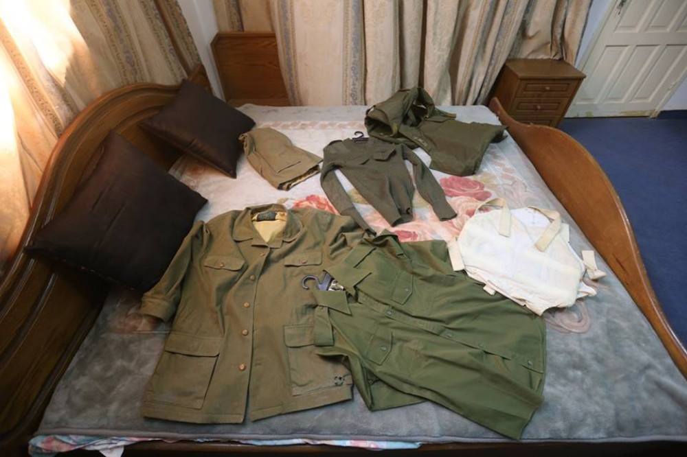 ملابس الشهيد أبو عمار