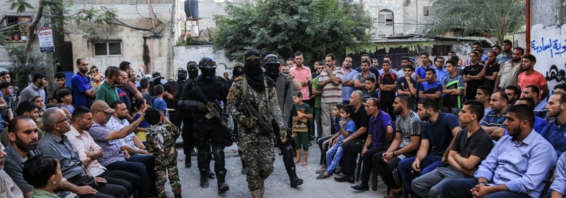 بالصور:سرايا القدس لواء غزة تحيي ذكرى استشهاد القائد رماح الحسني