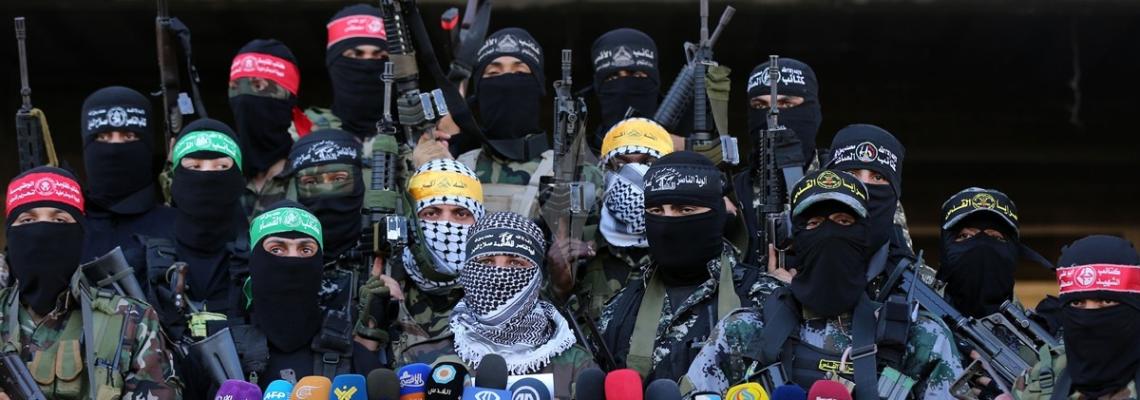 بالصور:مؤتمر لفصائل المقاومة في غزة للتحذير من استمرار الانتهاكات بحق الأقصى