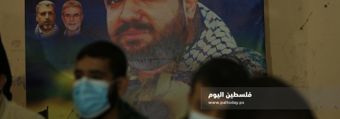 الجهاد تنظم حفل تكريم للشهيدين بهاء أبو العطا من غزة واياد صوالحة من جنين 