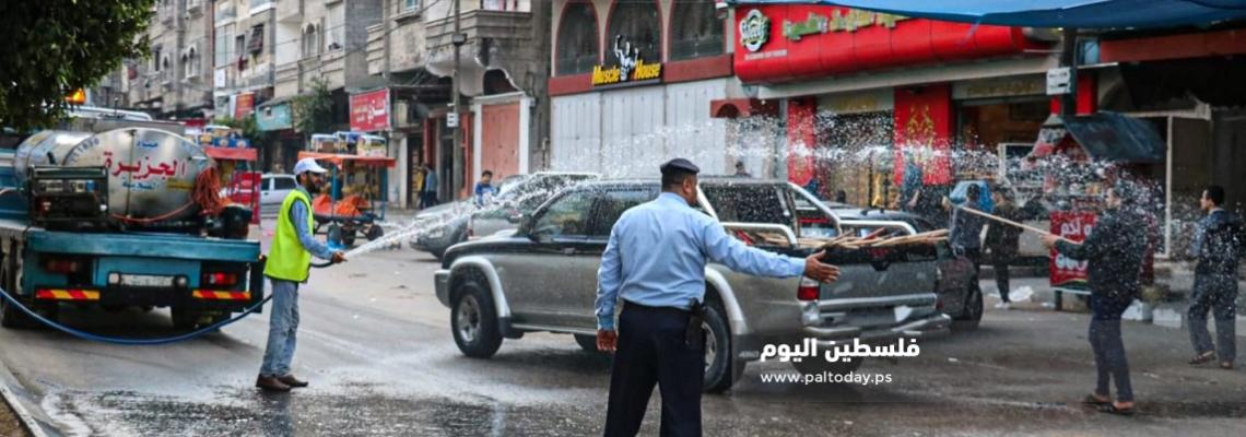 الجهاد الإسلامي تواصل  حملة النظافة من الإيمان في محافظة غزة