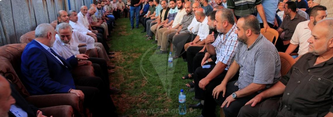 الجهاد تستقبل المعايدين بعيد الأضحى والمهنئين بعودة د. محمد الهندي إلى أرض الوطن بعد جولة خارجية