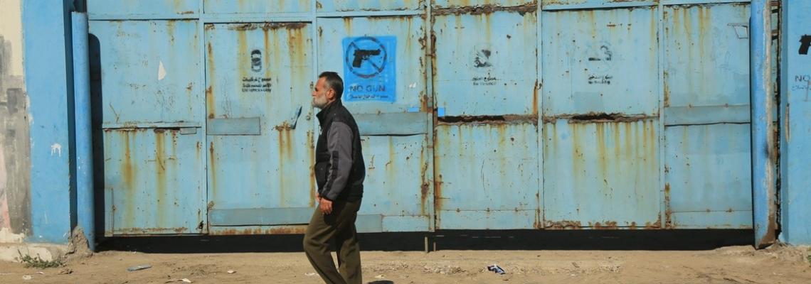 اغلاق مراكز الاونروا في قطاع غزة احتجاجًا على توحيد الكابونة