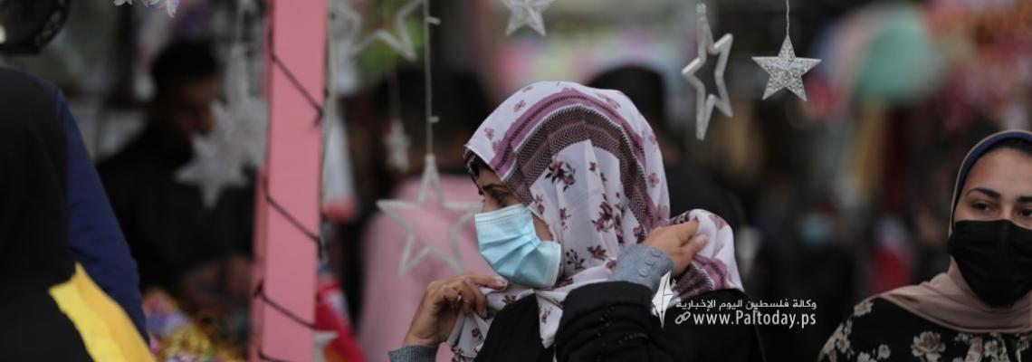 بالصور:  غزة تتزين لاستقبال شهر رمضان المبارك