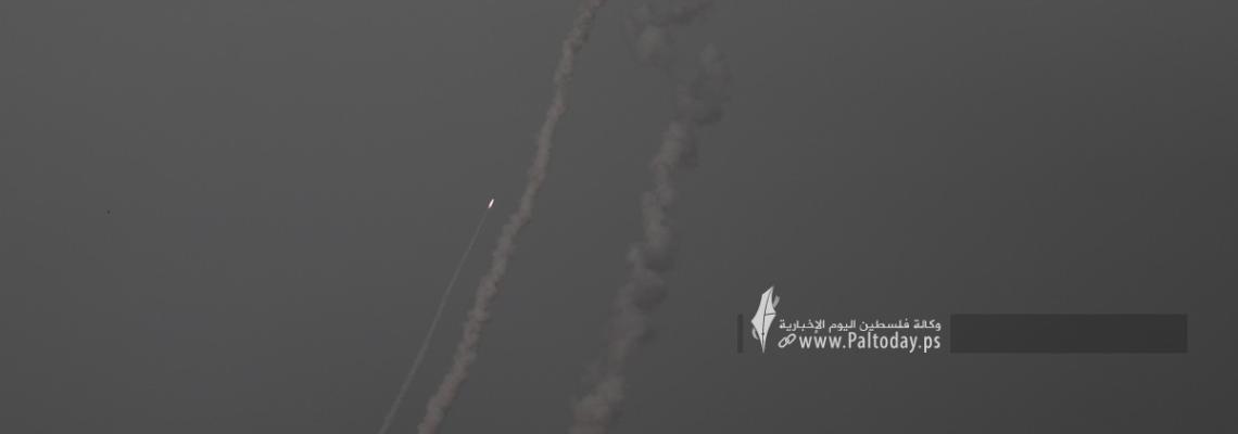 المقاومة تفي بوعدها..رشقات صاروخية تصل مدينة القدس