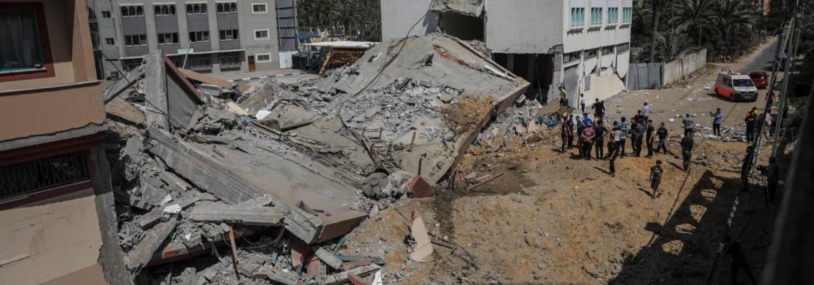 الاحتلال يستهدف مدارس الأطفال فى قطاع غزة