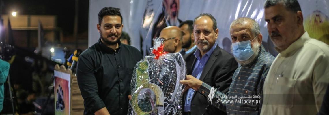 الجهاد تؤبن شهداء معركة سيف القدس فى رفح