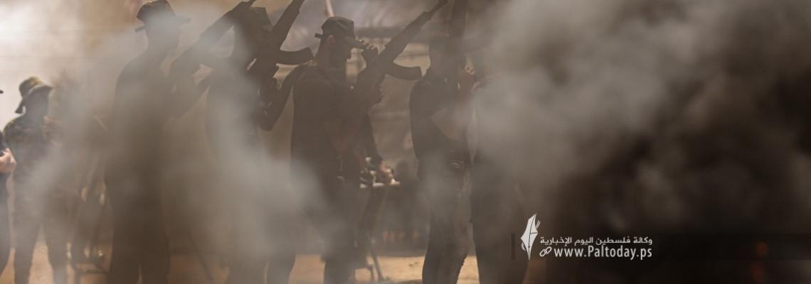 بالصور:لليوم الثالث.. استمرار مخيمات سيف القدس.. اقترب الوعد في قطاع غزة