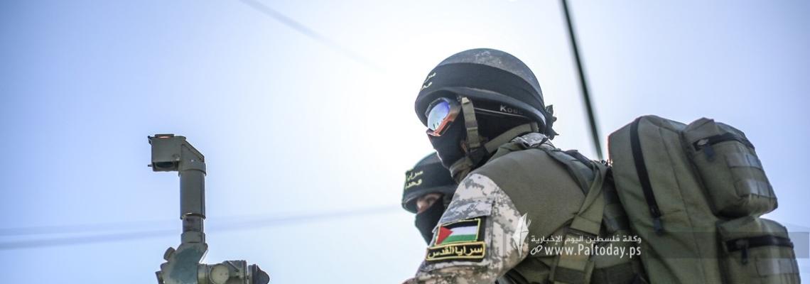بالصور:عرض عسكري لـ"سرايا القدس احتفالاً بانتصار المقاومة في معركة "سيف القدس" برفح جنوب قطاع غزة