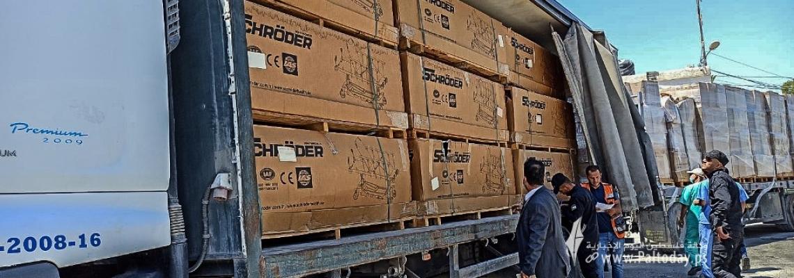 الاحتلال يعيد فتح معبر كرم ابو سالم التجاري مع قطاع غزة