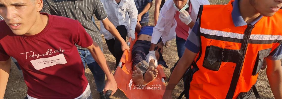 الاحتلال يطلق الرصاص الحي بكثافة على الشبان في مخيم ملكة