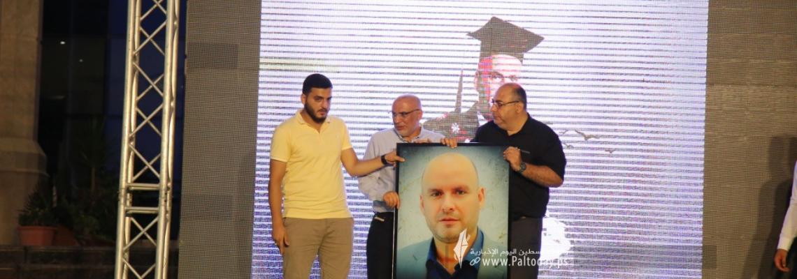 بالصور: جامعة الإسراء تقيم حفل تأبين لمؤسس ورئيس مجلس إدارة الجامعة الفقيد الدكتور إبراهيم الحساينة
