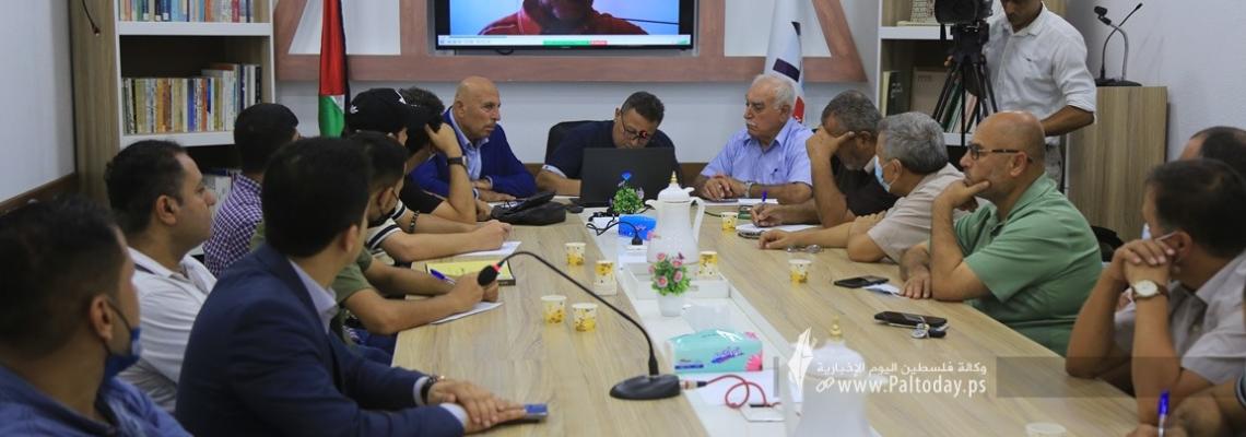 بالصور:ندوة حوارية لمركز أطلس بعنوان جلبوع البطولية أسئلة ورسائل