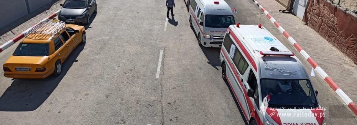 دعماً للقطاع الصحي في غزة .. وصول 28 مركبة إسعاف لقطاع غزة عبر معبر رفح البري