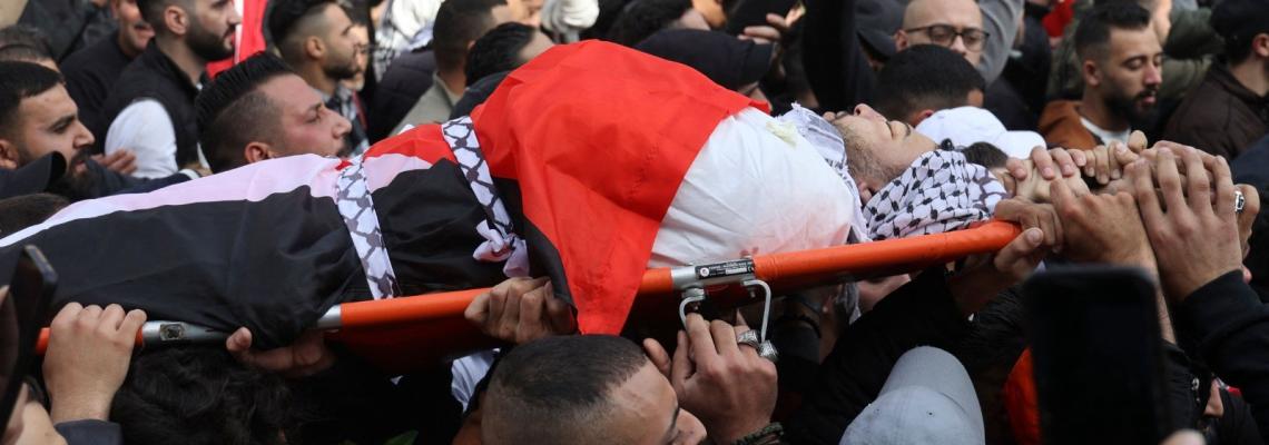 تشييع الشهيد جميل الكيال في نابلس والأحداث المؤسفة التي وقعت خلال التشييع