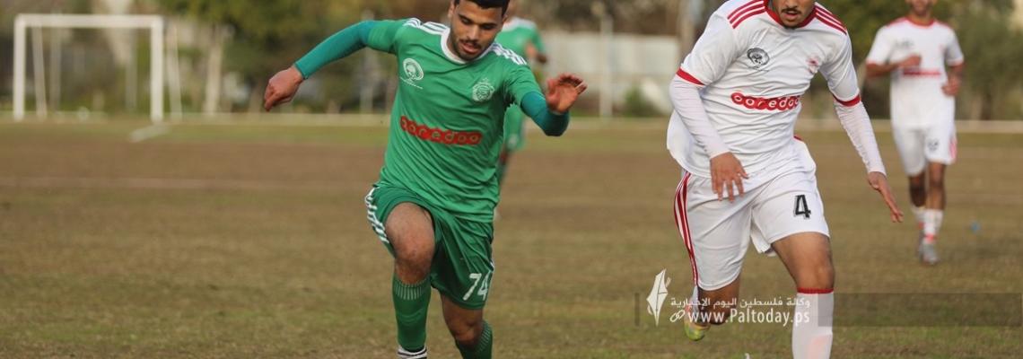 بالصور: تعادل سلبي في مباراة اتحاد الشجاعية وغزة الرياضي ضمن منافسات بطولة دوري الدرجة الممتازة