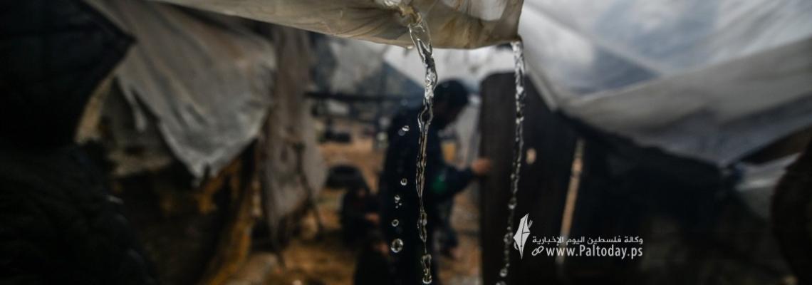عائلات بغزة تعيش ظروفا صعبة في ظل البرد القارس