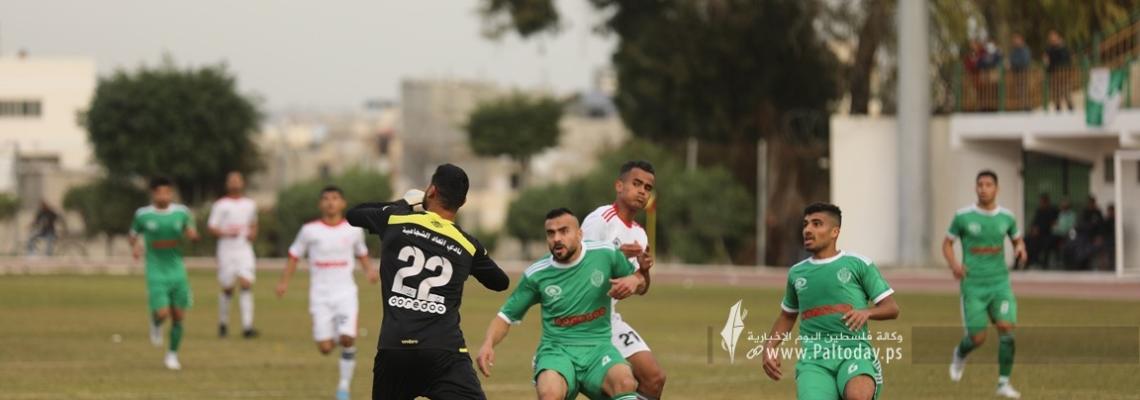 بالصور :  مباراة اتحاد الشجاعية وضيفه شباب خانيونس ضمن منافسات بطولة دوري الدرجة الممتازة