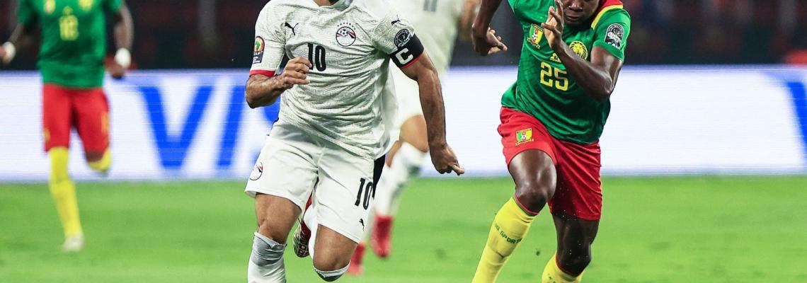 مباراة منتخب مصر والكاميرون من بطولة كأس أمم افريقيا التي انتهت بفوز المنتخب المصري بركلات الترجيح