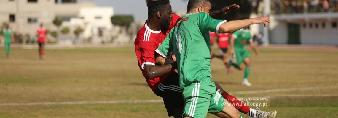 بالصور: اتحاد الشجاعية ينهي مرحلة الذهاب بتعادل ايجابي بنتيجة 2/2أمام أقرب منافسيه "خدمات رفح"