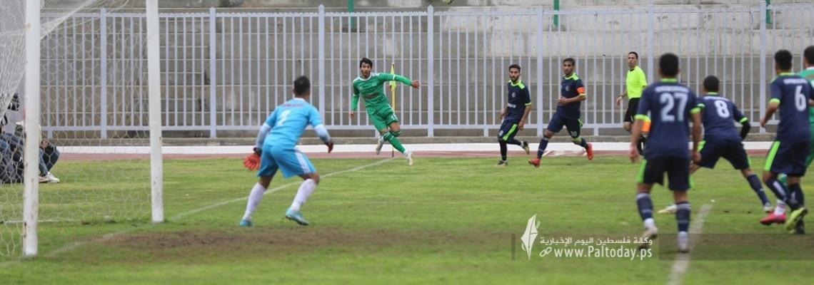 بالصور:  اتحاد الشجاعية يخسر مباراته أمام هلال  غزة لأول مرة في الدوري الممتاز لعام 2021/ 2022