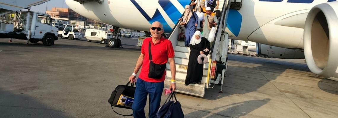 وصول الدفعة الأولى من حجاج قطاع غزة إلى مطار القاهرة الدولي