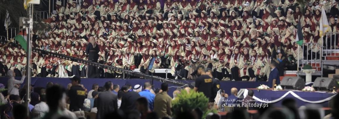 بالصور: حفل تخريج الفوج الرابع من جامعة الإسراء بغزة