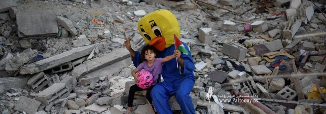 في غزة.. مبادرات ترفيهية لدعم الأطفال نفسيا بعد الحرب