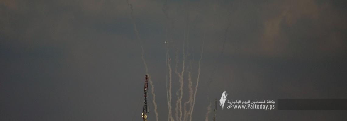 بالصور: صواريخ سرايا القدس تواصل تدك بلدات الاحتلال