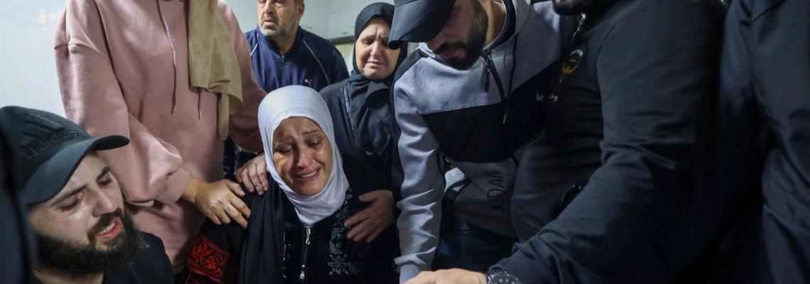 بالصور: من مكان اغتيال ووداع الشهيد تامر الكيلاني