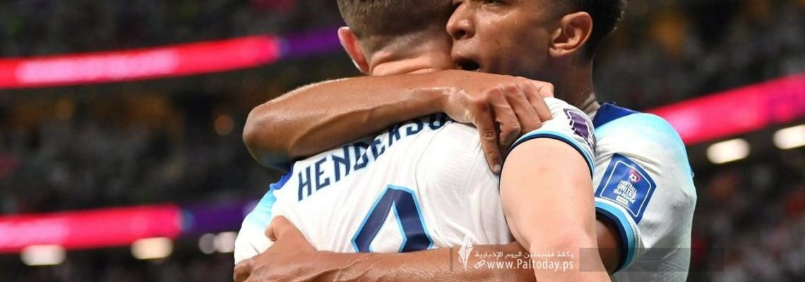 بالصور: إنجلترا تتصدر المجموعة الثانية بكأس العالم بثلاثية على السنغال