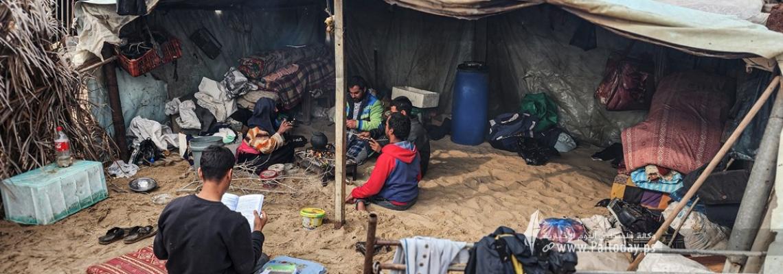 بالصور: "البادية" في غزة ...حياة بسيطة "خارج الزمن"