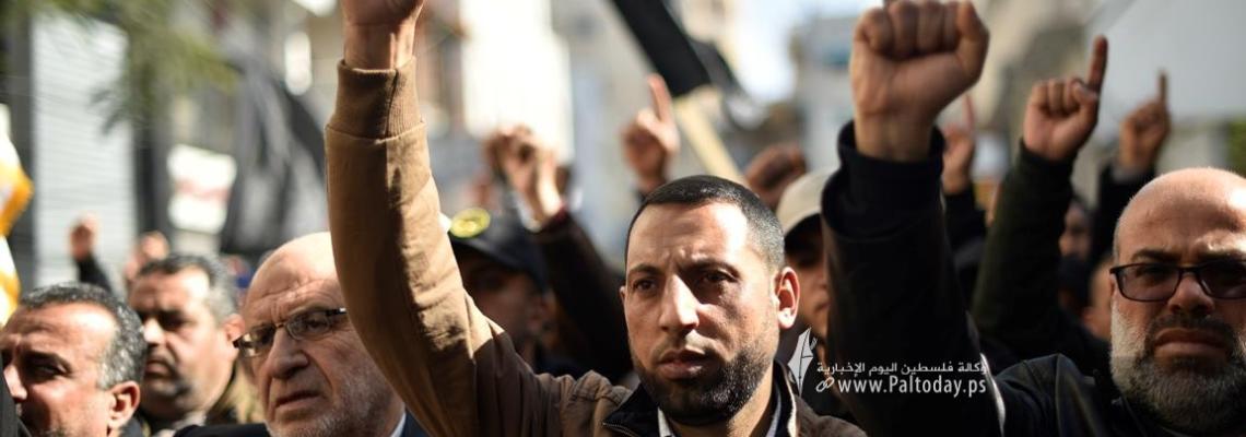 بالصور: حركة الجهاد الاسلامي تنظم مسيرة تضامنية حاشدة في محافظة خانيونس تضامنآ مع اهلنا في مخيم جنين .
