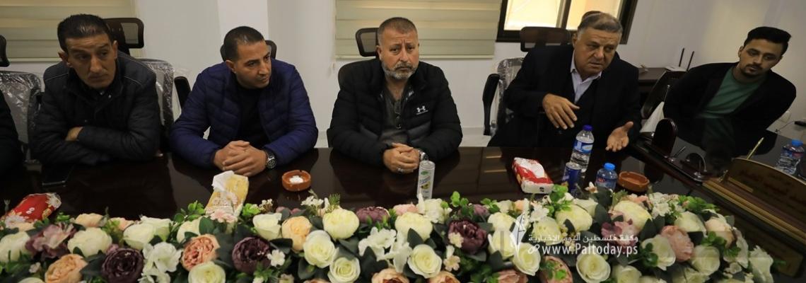 بالصور: مؤتمر صحفي لجمعية أصحاب شركات الغاز في قطاع غزة