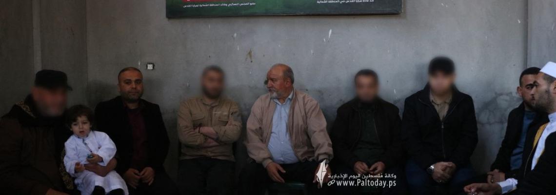 بالصور: جانب من زيارة قيادة "الجهاد الإسلامي" وسرايا القدس بغزة لعوائل شهداء "وحدة الساحات" لتهنئتهم بحلول عيد الفطر