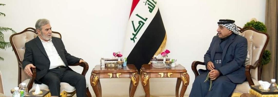 بالصور:  لقاءات وفد حركة الجهاد الإسلامي في فلسطين برئاسة الأمين العام القائد المجاهد زياد النخالة في العراق