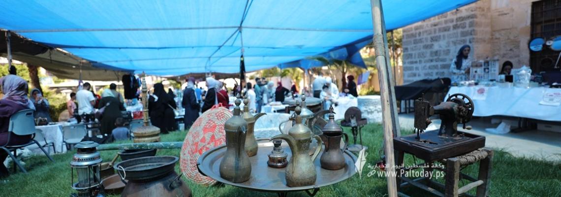 بالصور : وزارة السياحة والآثار  تفتتح معرض تراثنا هويتنا 2023 بمناسبة يوم الزي الفلسطيني