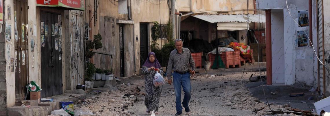 بالصور : لليوم الثانى آثار العدوان الإسرائيلي على جنين