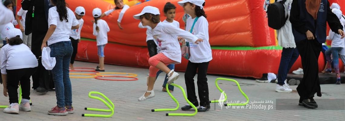 بالصور : الأونروا تطلق أسابيع المرح الصيفية لعام 2023في قطاع غزة