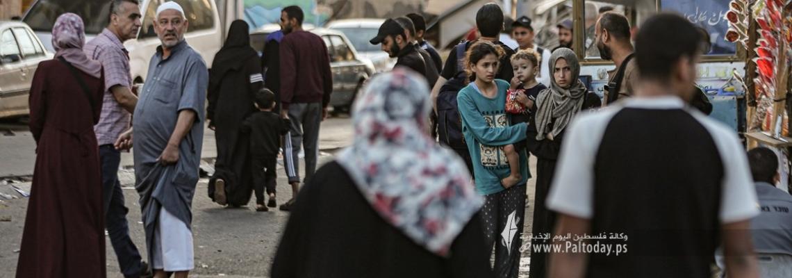 بالصور : الحياة اليومية فى ظل استمرار الحرب على قطاع غزة