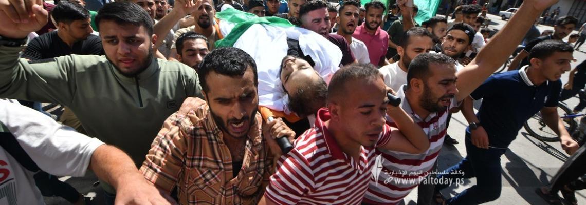 بالصور ; تشييع شهداء معركة ' طوفان الأقصى ' في مدينة خانيونس جنوب القطاع