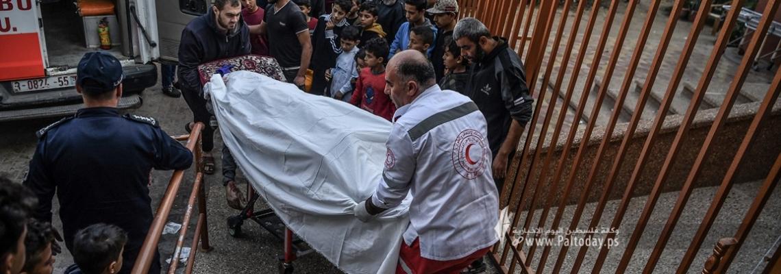 بالصور ; بعد انتهاء الهدنة.. شهداء وجرحى في قصف إسرائيلي على قطاع غزة