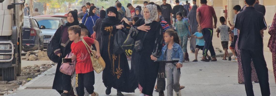 بعد استهداف عدد من الابراج فيها،، جيش الاحتلال يطالب سكان مدينة حمد غرب خانيونس بالاخلاء
