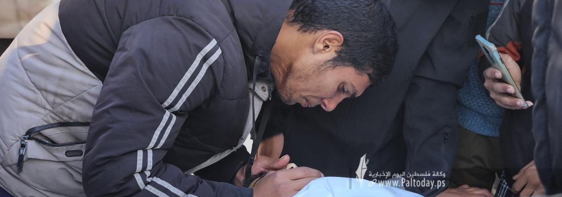 تشييع ١٧ شهيداً في مدينة خان يونس