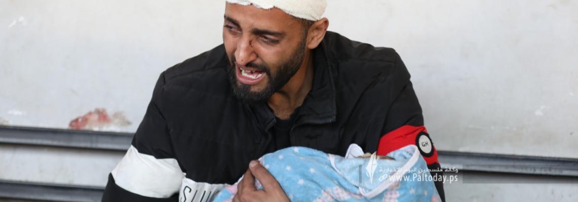 شهداء بينهم رضيع بعدة إستهدافات لمنازل المواطنين بحى الشيخ رضوان والزيتون