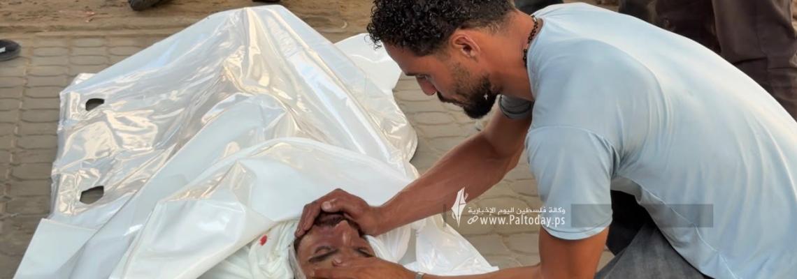 وداع مؤلم وحزين لثلاث شهداء بمدينة غزة
