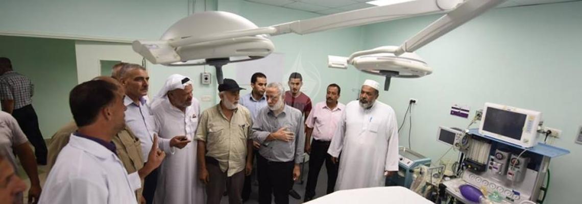 بالصور : إفتتاح قسم " النساء والولادة " فى مستشفى جنين الخيرى بالشجاعية