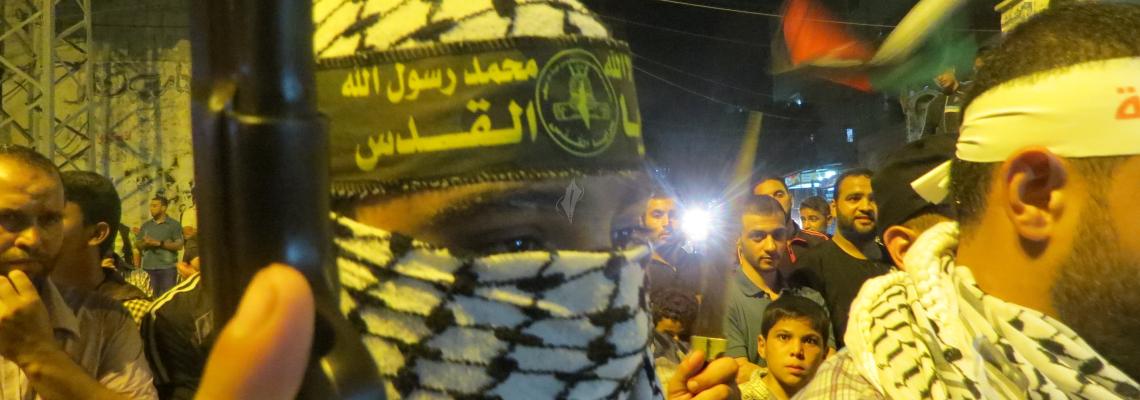 الجهاد الاسلامي تنظم مسيرة في مخيم الشاطئ تضامناً مع انتفاضة القدس