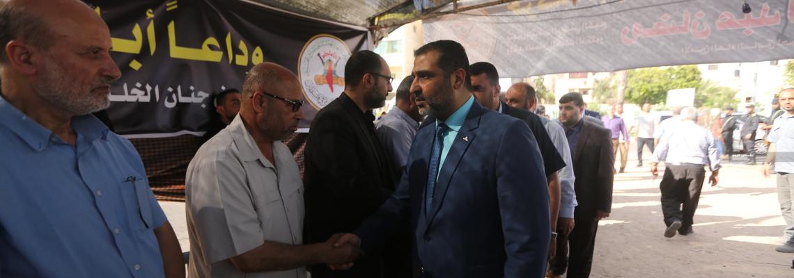 فصائل وشخصيات وطنية تقدم واجب العزاء بوفاة الراحل القائد د. رمضان شلّح.