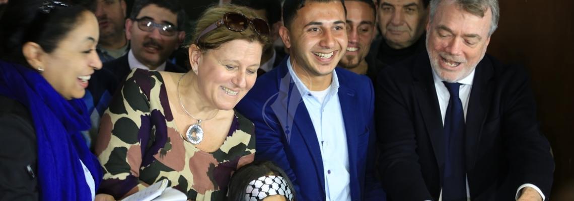 بالصور: افتتاح معرض الصور الفائز بمسابقة الأونروا للشباب بدعم من الاتحاد الأوروبي